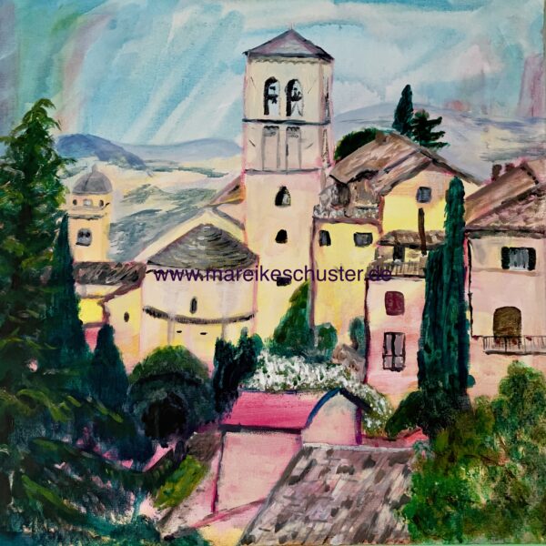 Assisi (Kunstdruck)