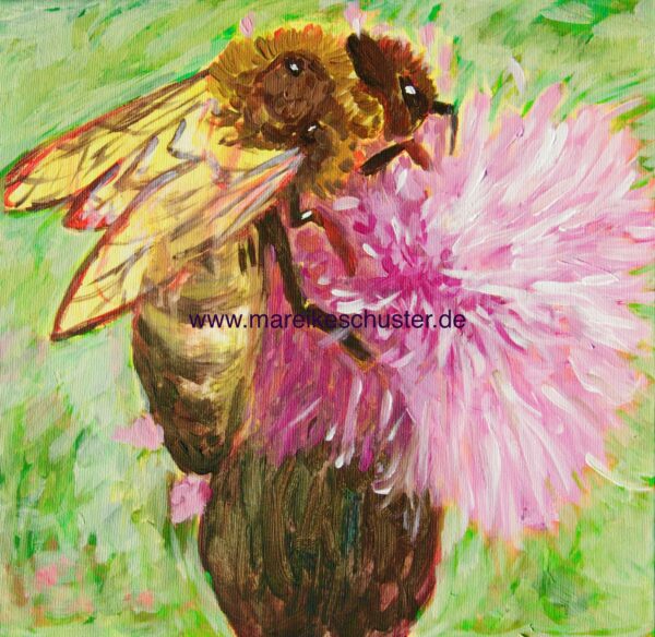 Biene Fülle (Kunstdruck)
