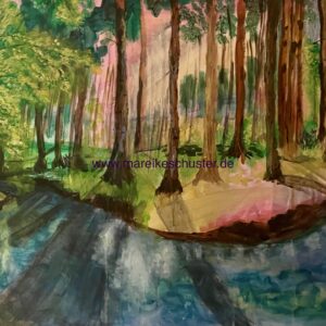 Magischer Wald (Kunstdruck)