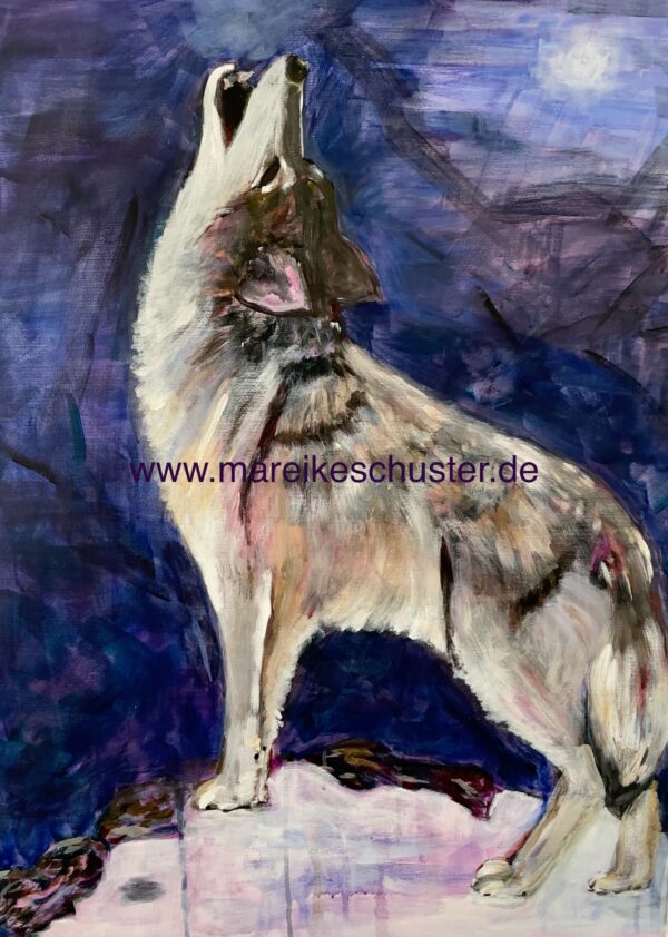 Wolf (Kunstdruck)